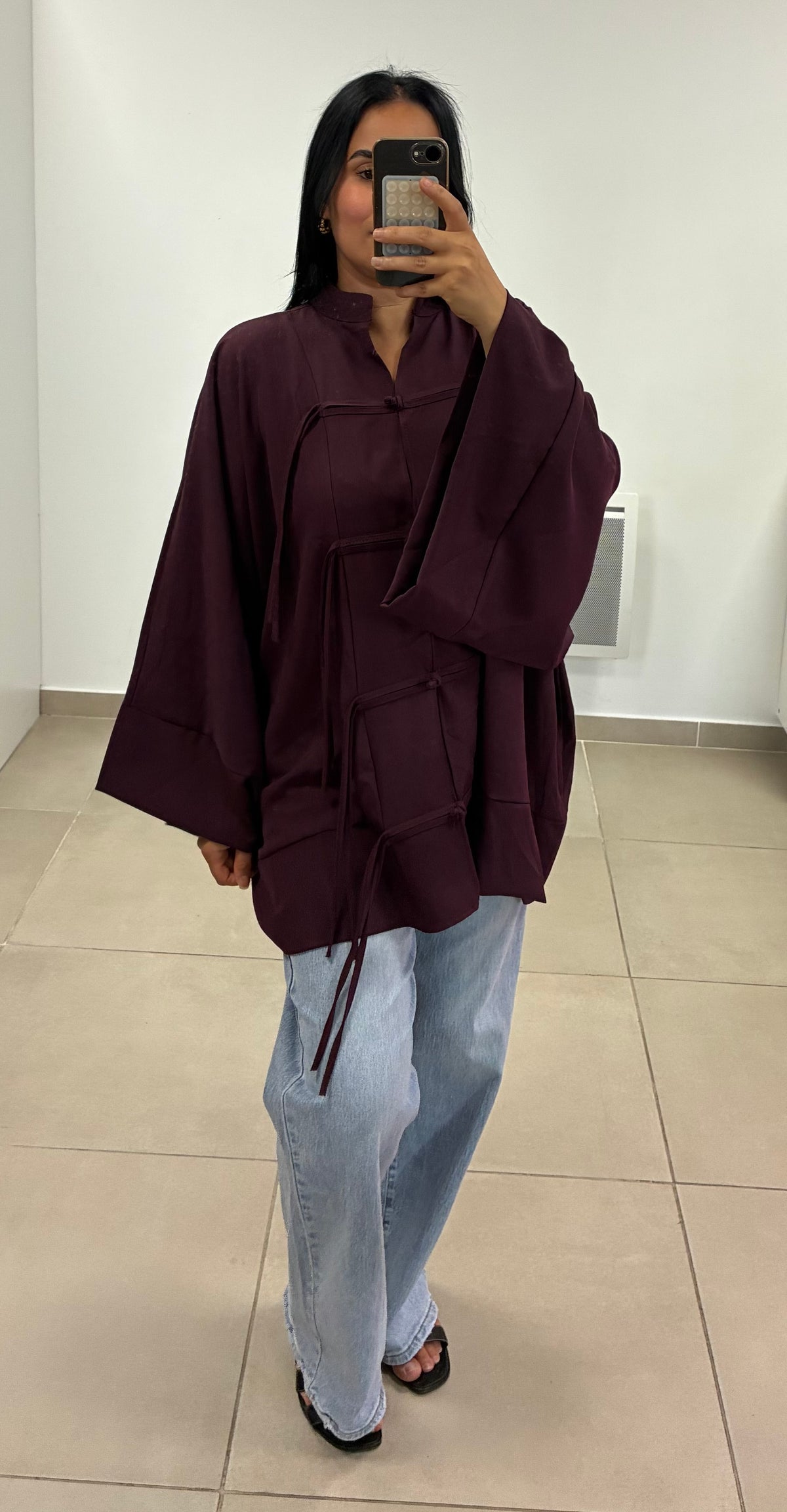 Haut Mulan prune