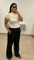 Pantalon noir inspi A