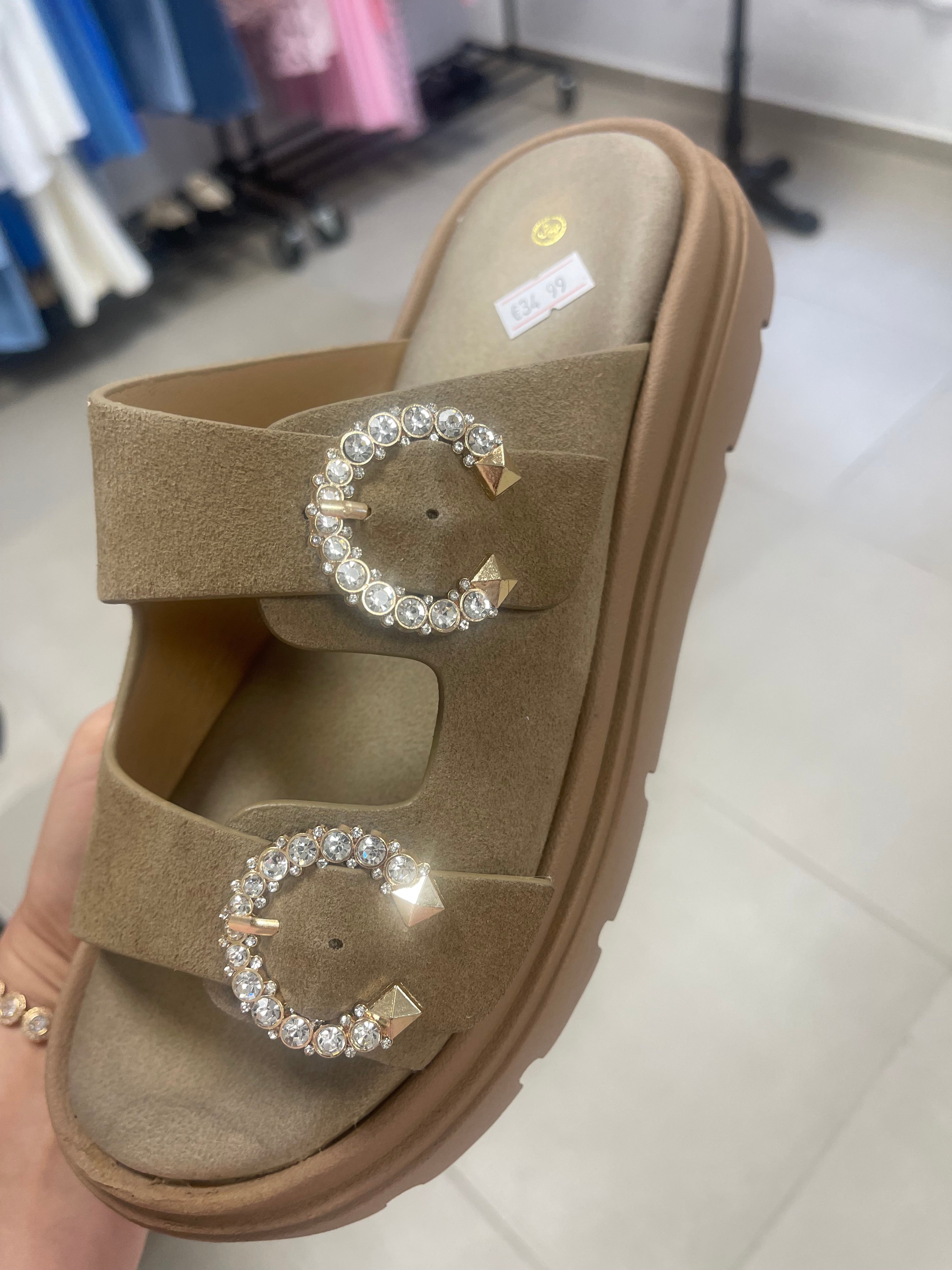 Mules boucle
