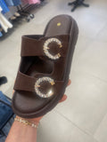 Mules boucle
