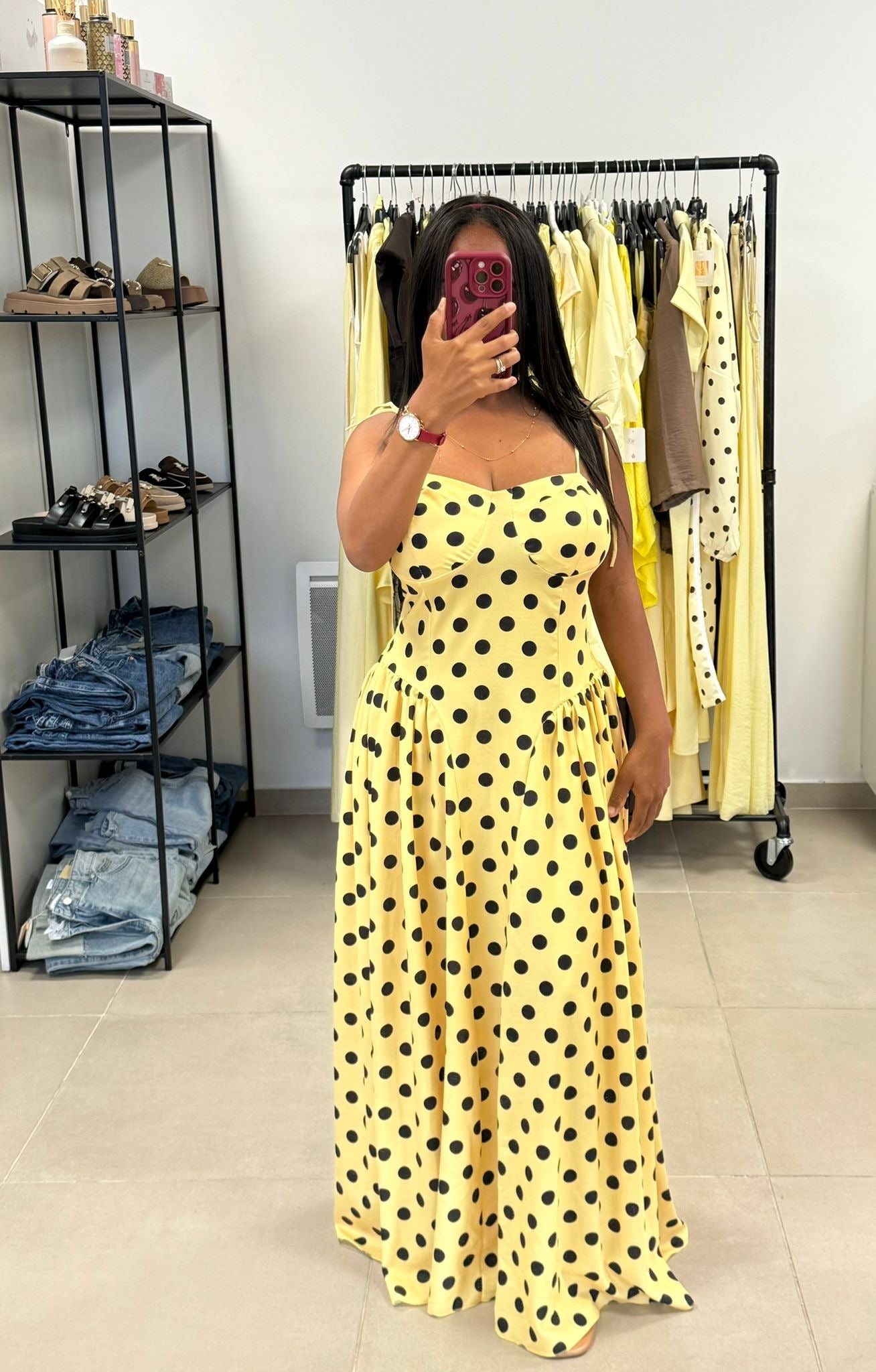 Robe Gwendoline Jaune