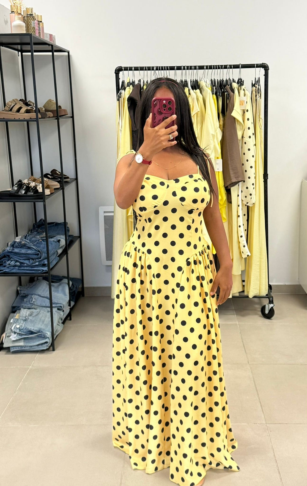 Robe Gwendoline Jaune