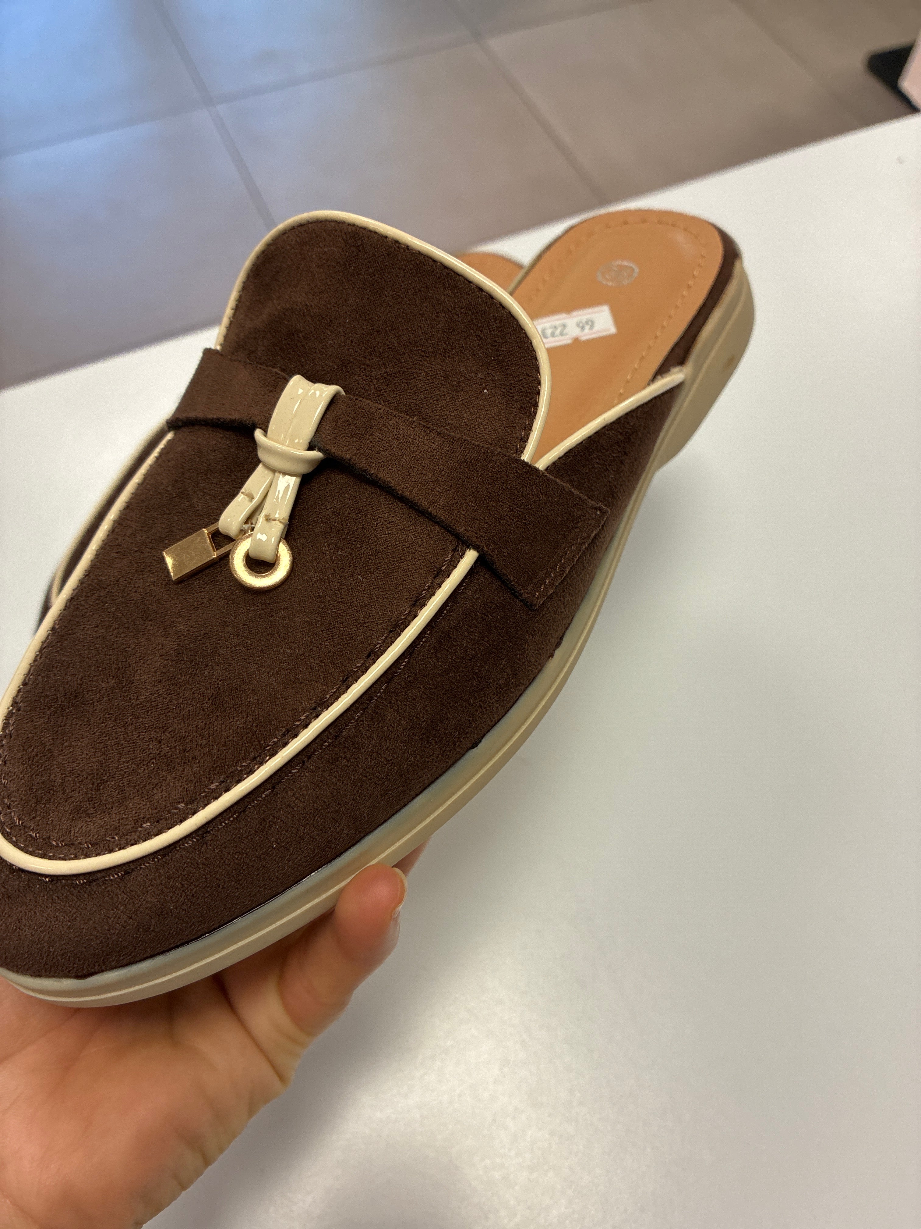 Mules inspi L marron