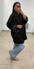 Blazer oversize noir