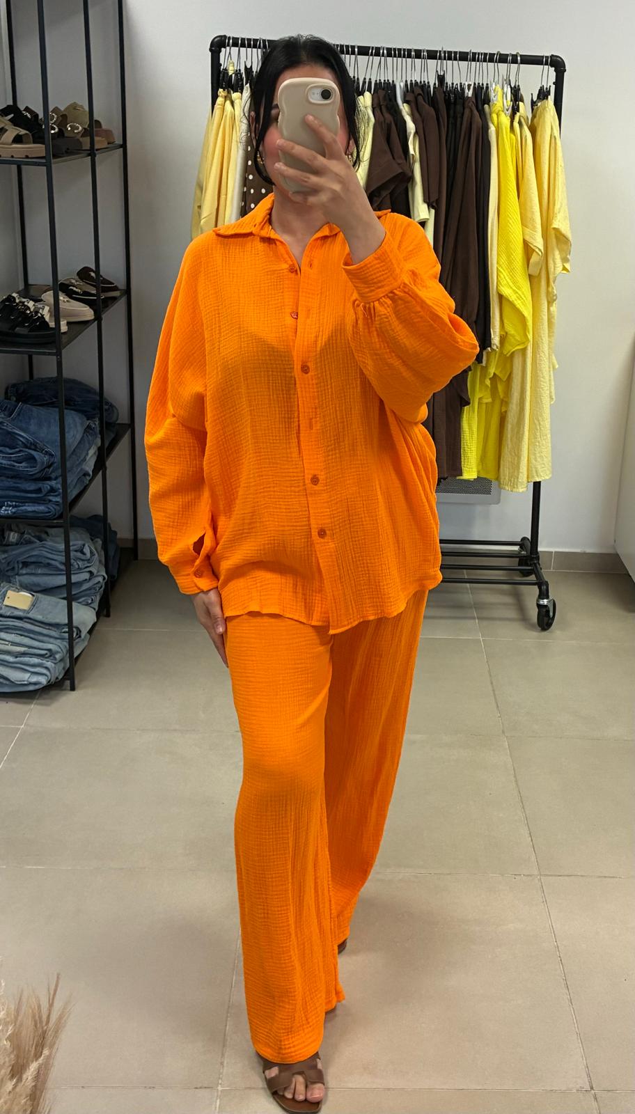Ensemble gaz de coton