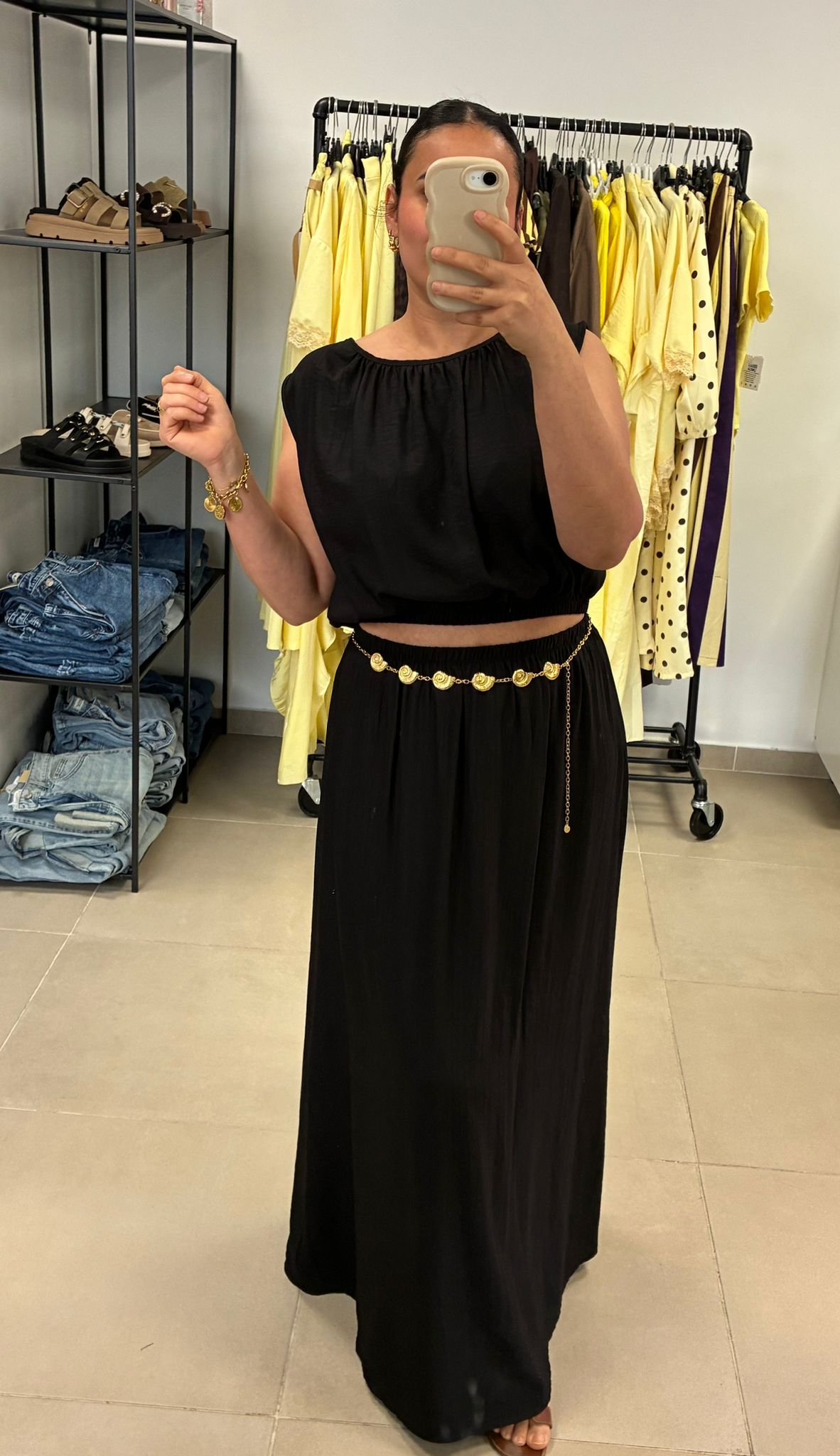 Ensemble jupe noir