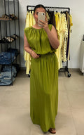 Ensemble jupe vert