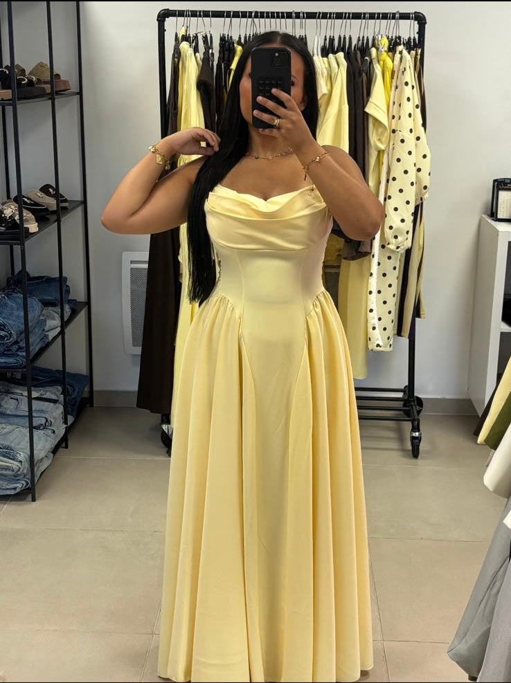 Robe Léa jaune