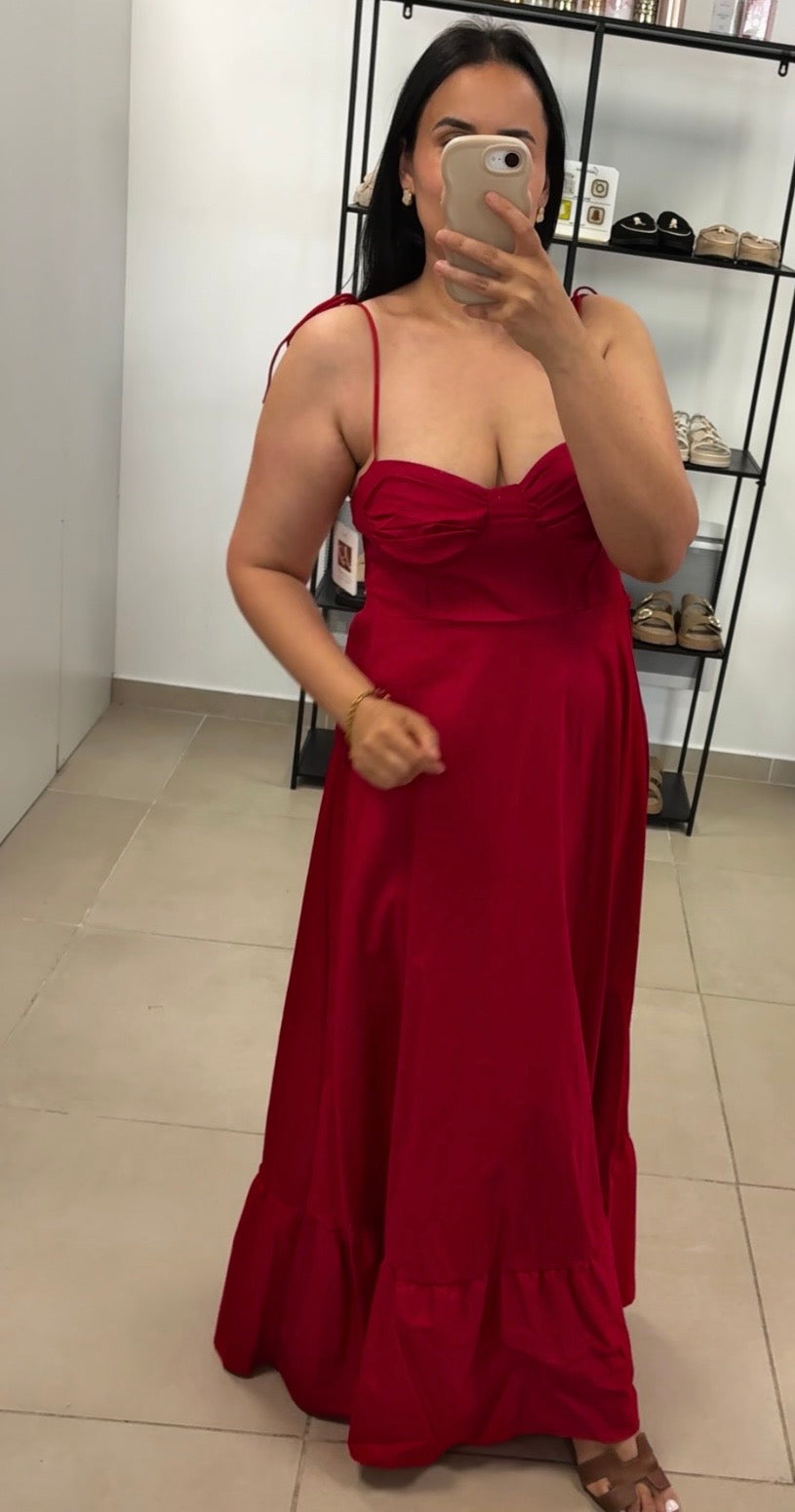 Robe bretelle