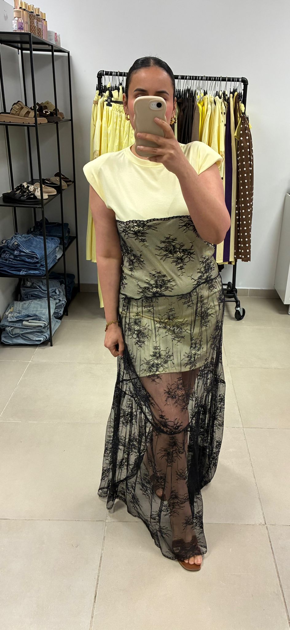 Robe dentelle