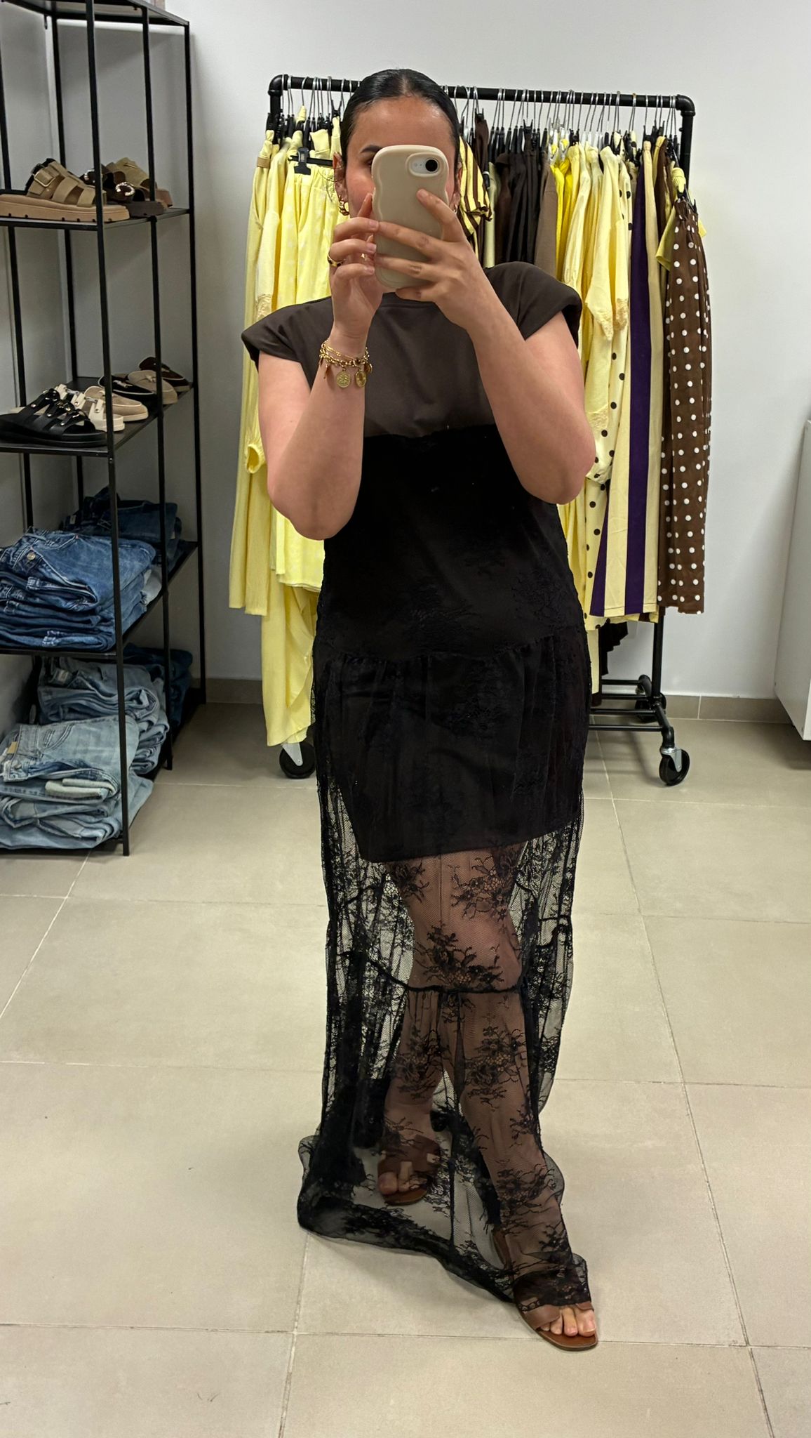 Robe dentelle